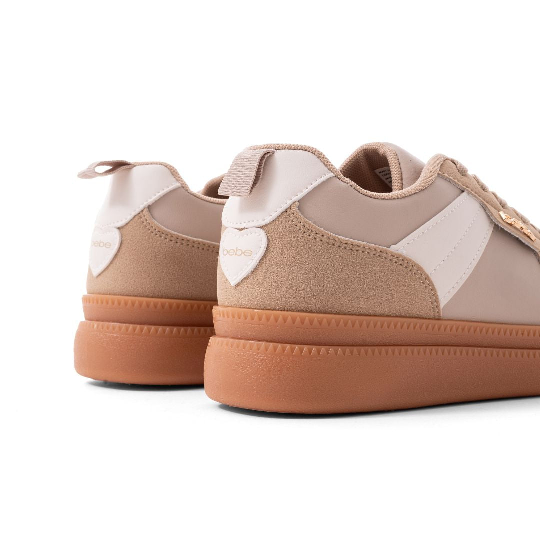 Bebe Logo Sneakers Women BBSNW0121-BEG