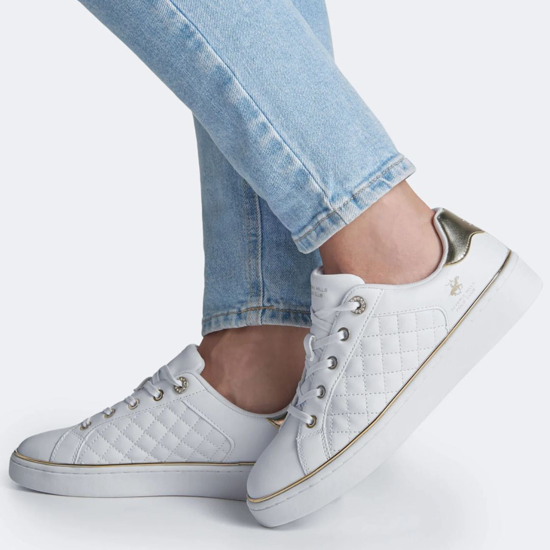 Beverly Hills Polo Club Sneakers Women BHPCV12-493-WHT