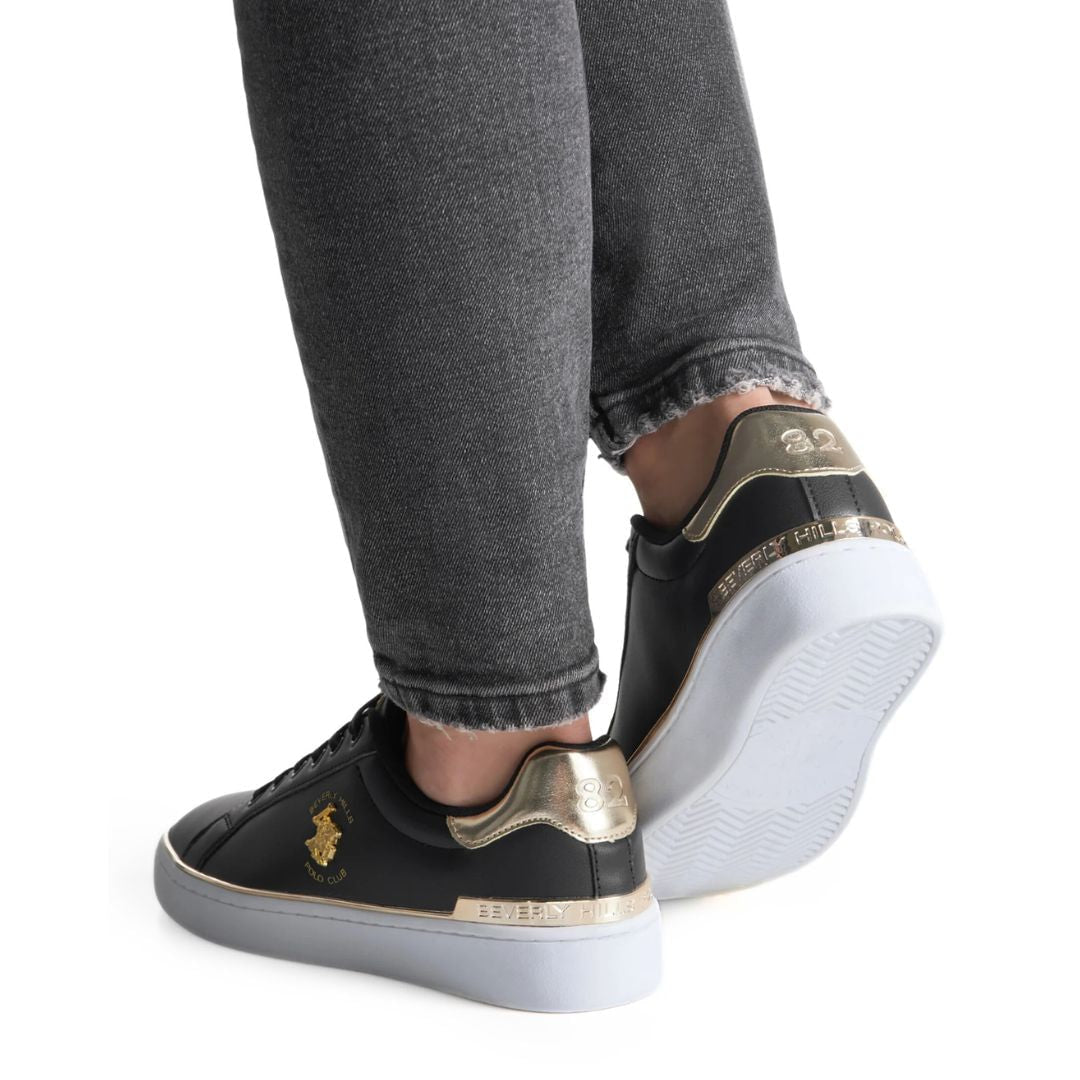 Beverly Hills Polo Club Sneakers Women BHPCV12-498-BLK