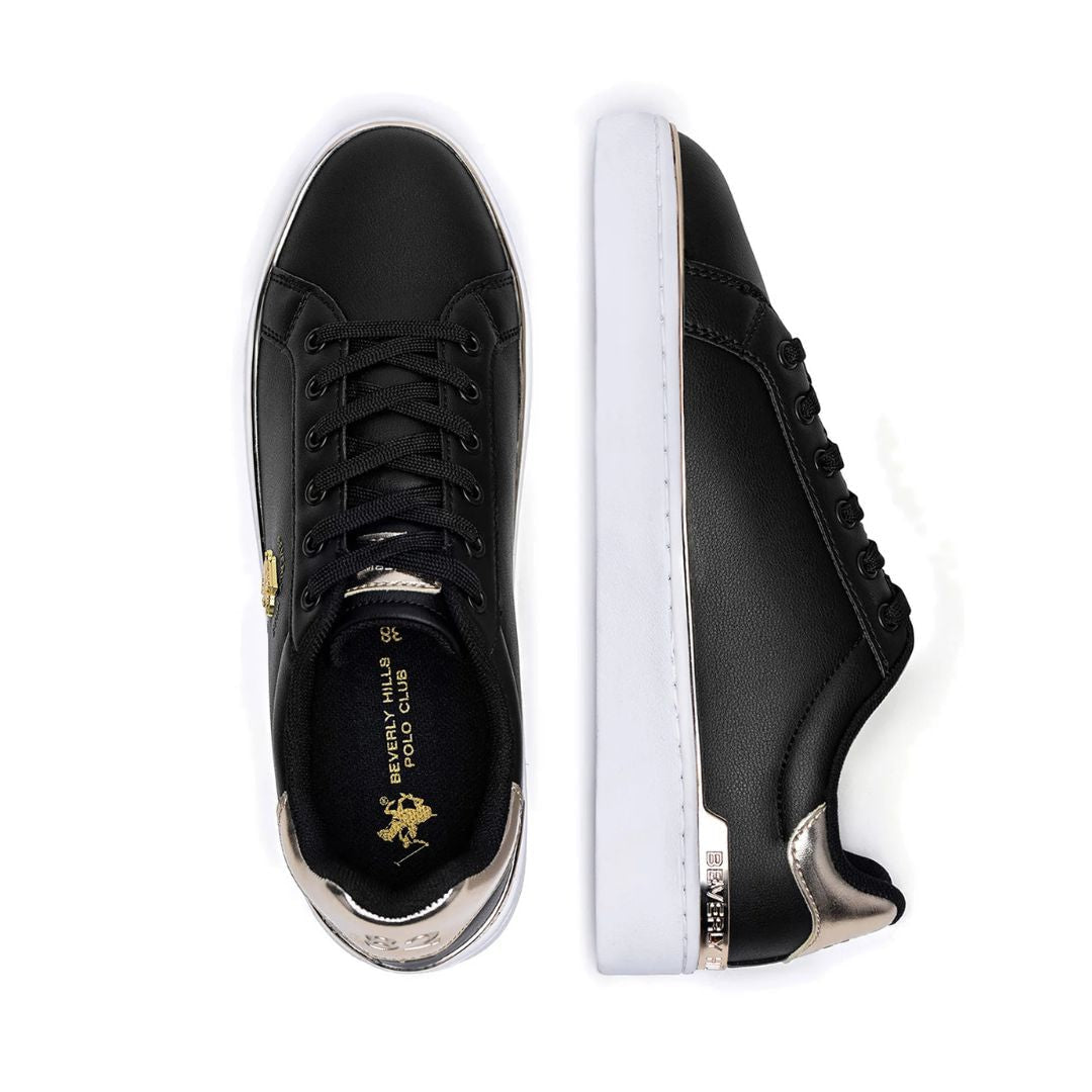 Beverly Hills Polo Club Sneakers Women BHPCV12-498-BLK