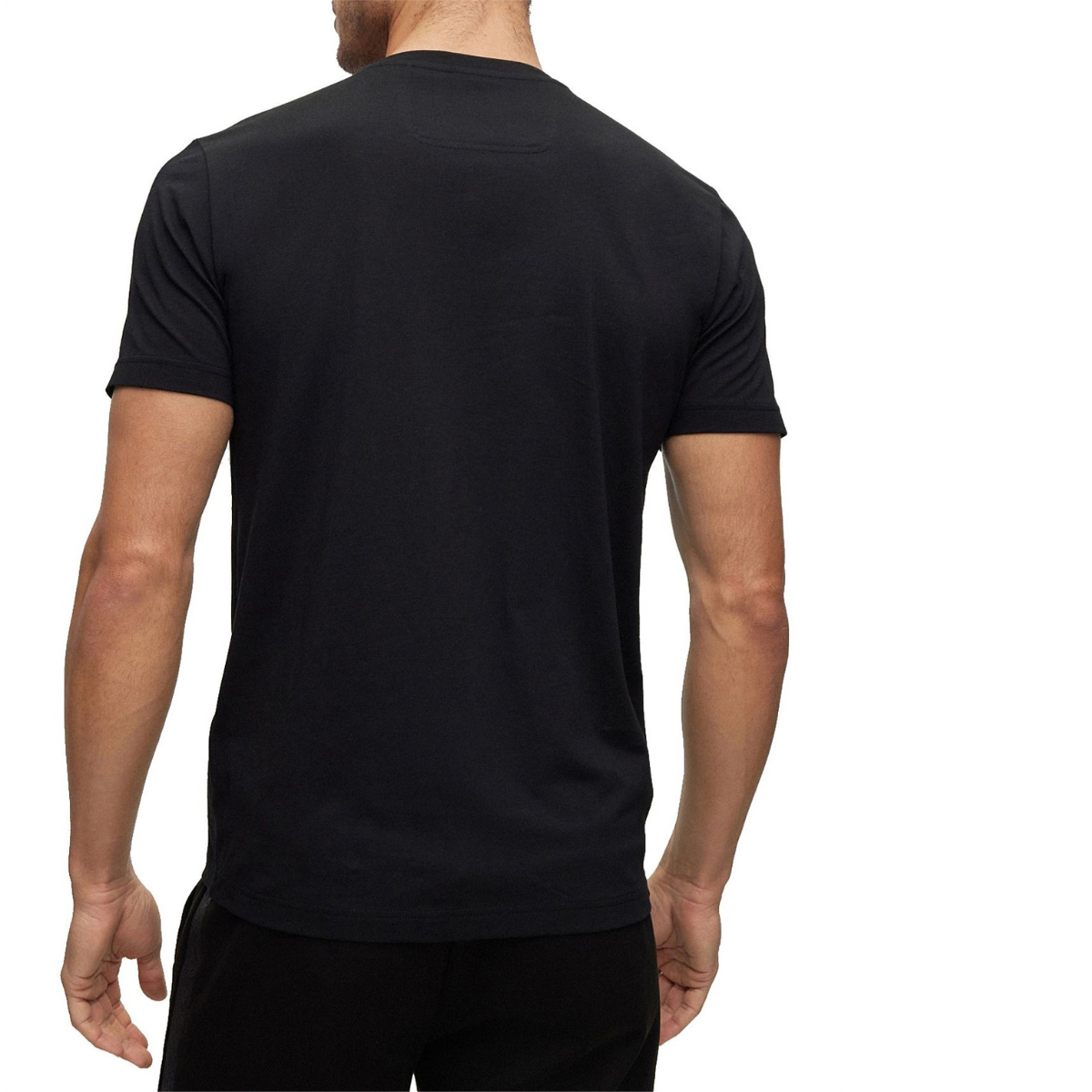 BOSS Cotton-Jersey T-Shirt with Foil-Print Logo