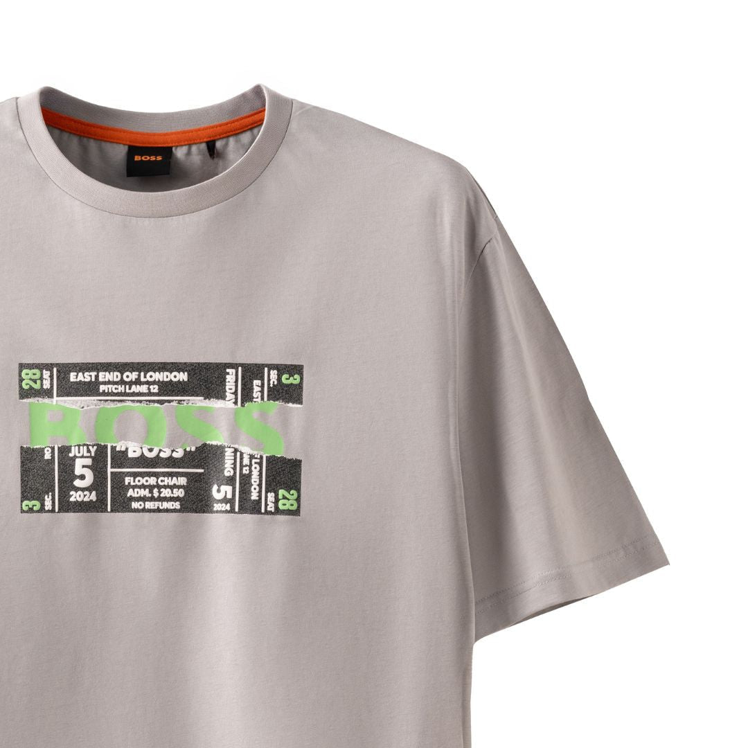 BOSS T-Shirt Bossticket Men 50515829-GRY