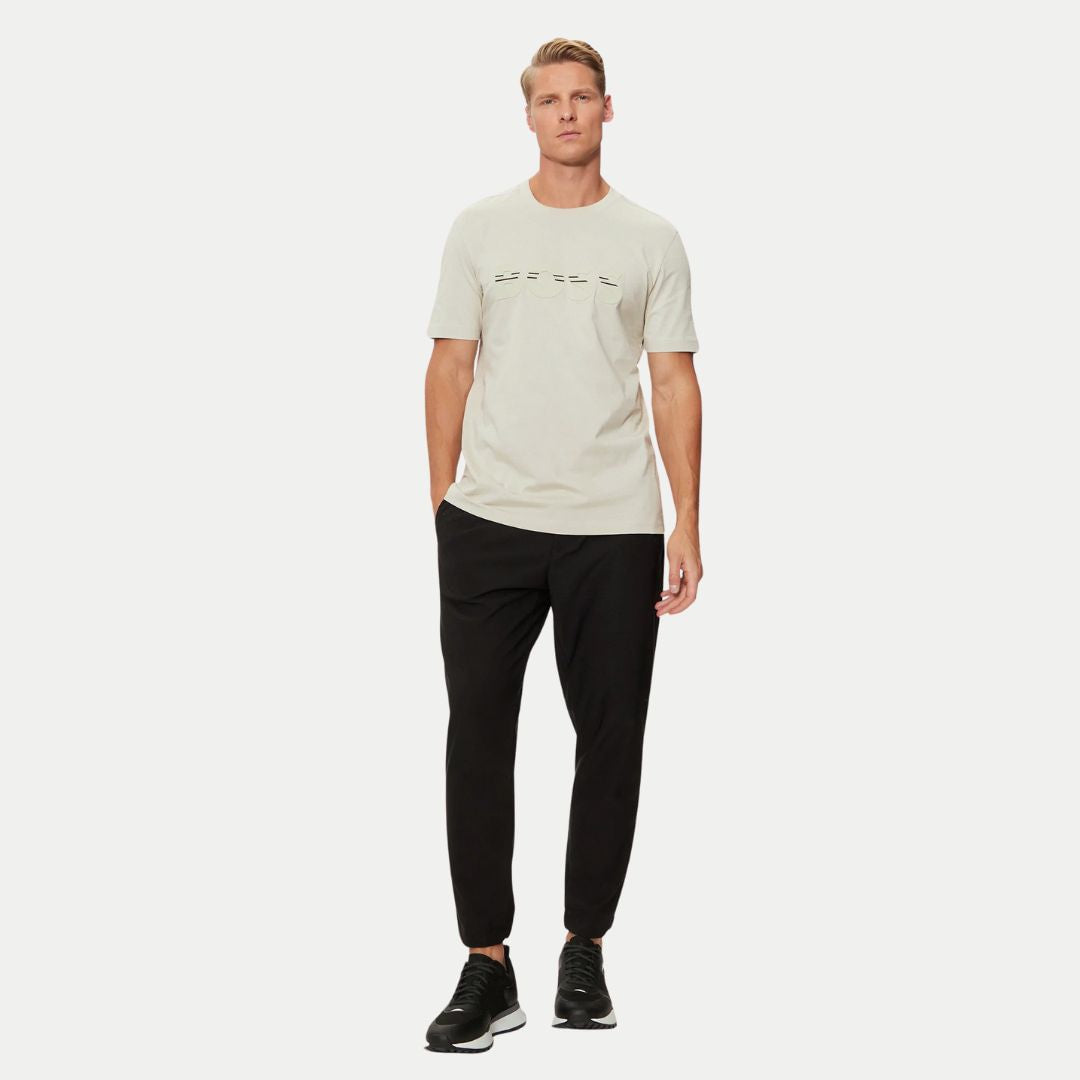 BOSS T-Shirt Cotton Jersey Men 50525208-OFFWHT
