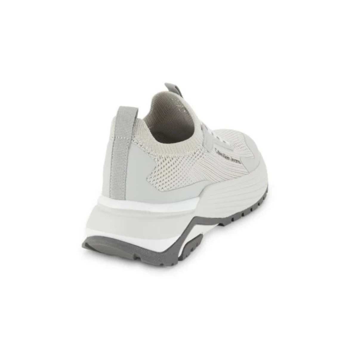 Calvin Klein Ariany Textured Low Top Slip On Sneakers - GRY