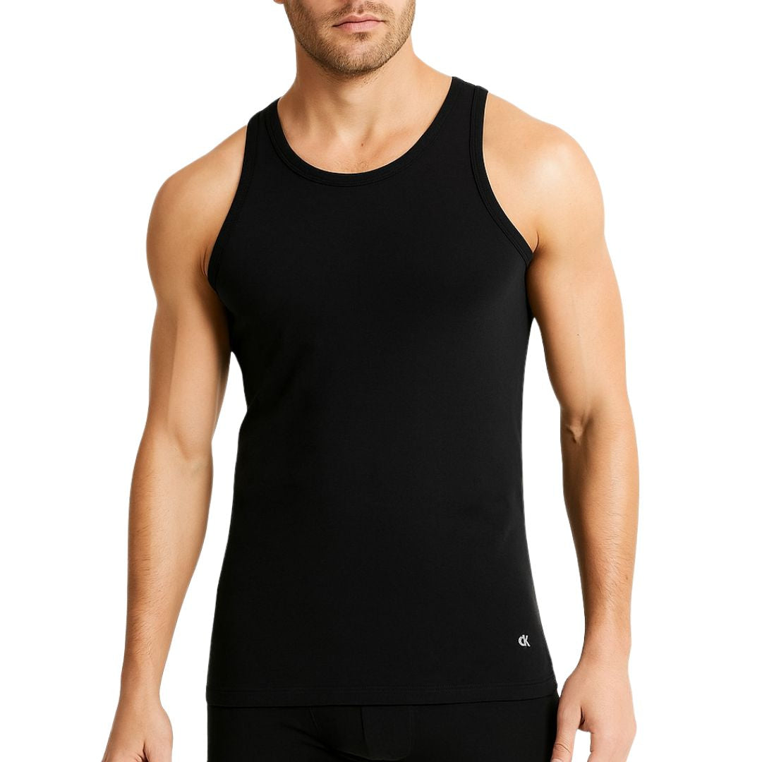 Calvin Klein Crew Neck Tank 2-Pack Men - Black / S