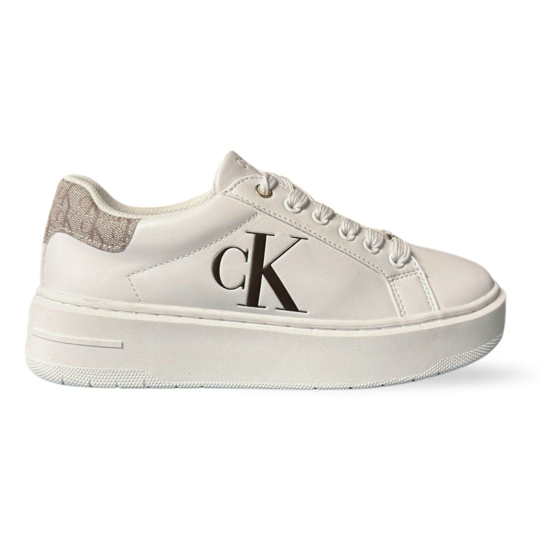 Calvin Klein Dabria Sneakers Women - WHTBEG - 35 / White/ Beige