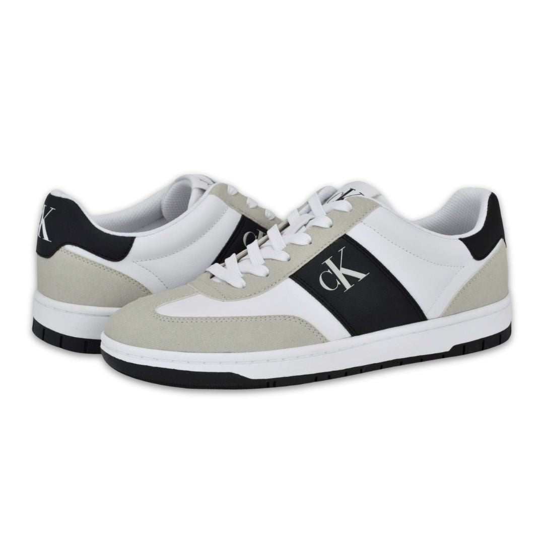 Calvin Klein Denley Sneakers Men - WHTGRY - 41.5 / White/ Gray