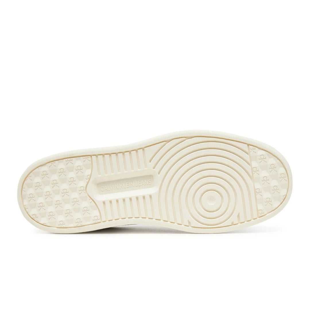 Calvin Klein Jeans Basket Cupsole Low Mg Sneakers YW0YW01765-WHTBLK