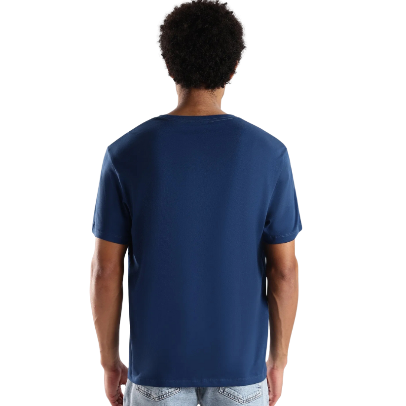 Calvin Klein Jeans CK Logo Print 4AFKS19 T-Shirt - NVY - Navy