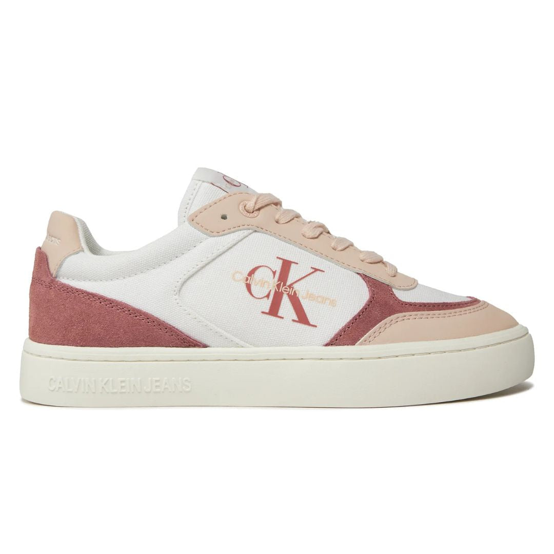 Calvin Klein Jeans Classic Cupsole Low Mix Ml Btw Sneakers YW0YW01390-WHT - 38 / White