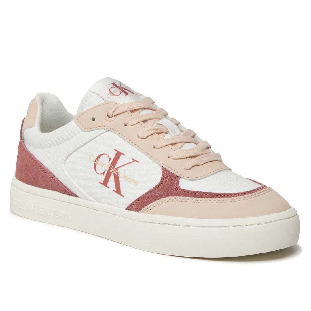Calvin Klein Jeans Classic Cupsole Low Mix Ml Btw Sneakers YW0YW01390-WHT