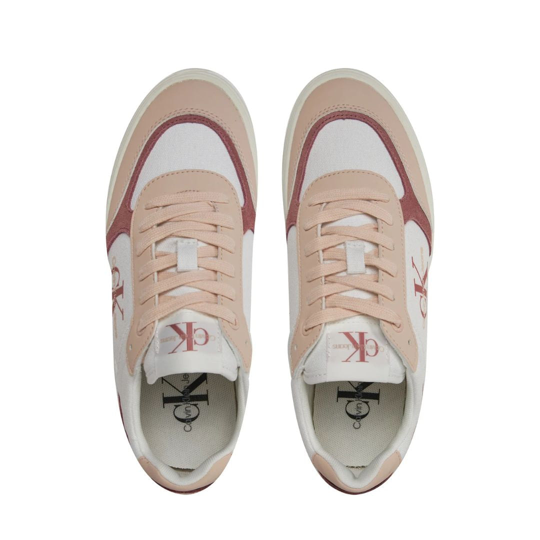 Calvin Klein Jeans Classic Cupsole Low Mix Ml Btw Sneakers YW0YW01390-WHT
