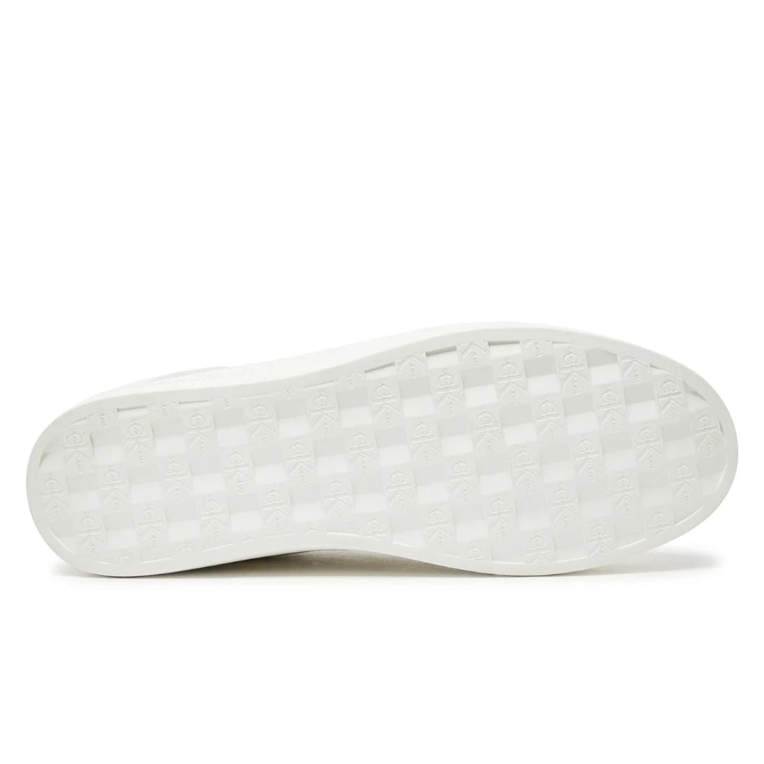 Calvin Klein Jeans Classic Cupsole Zip Low Sneakers YM0YM01254-WHT