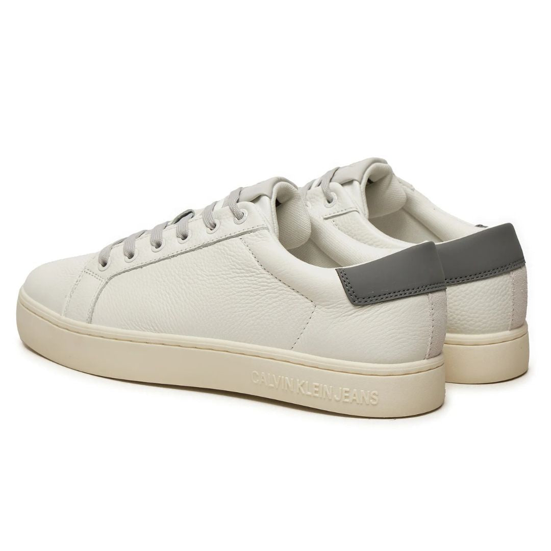 Calvin Klein Jeans Leather Classic Cupsole YM0YM01164-WHT