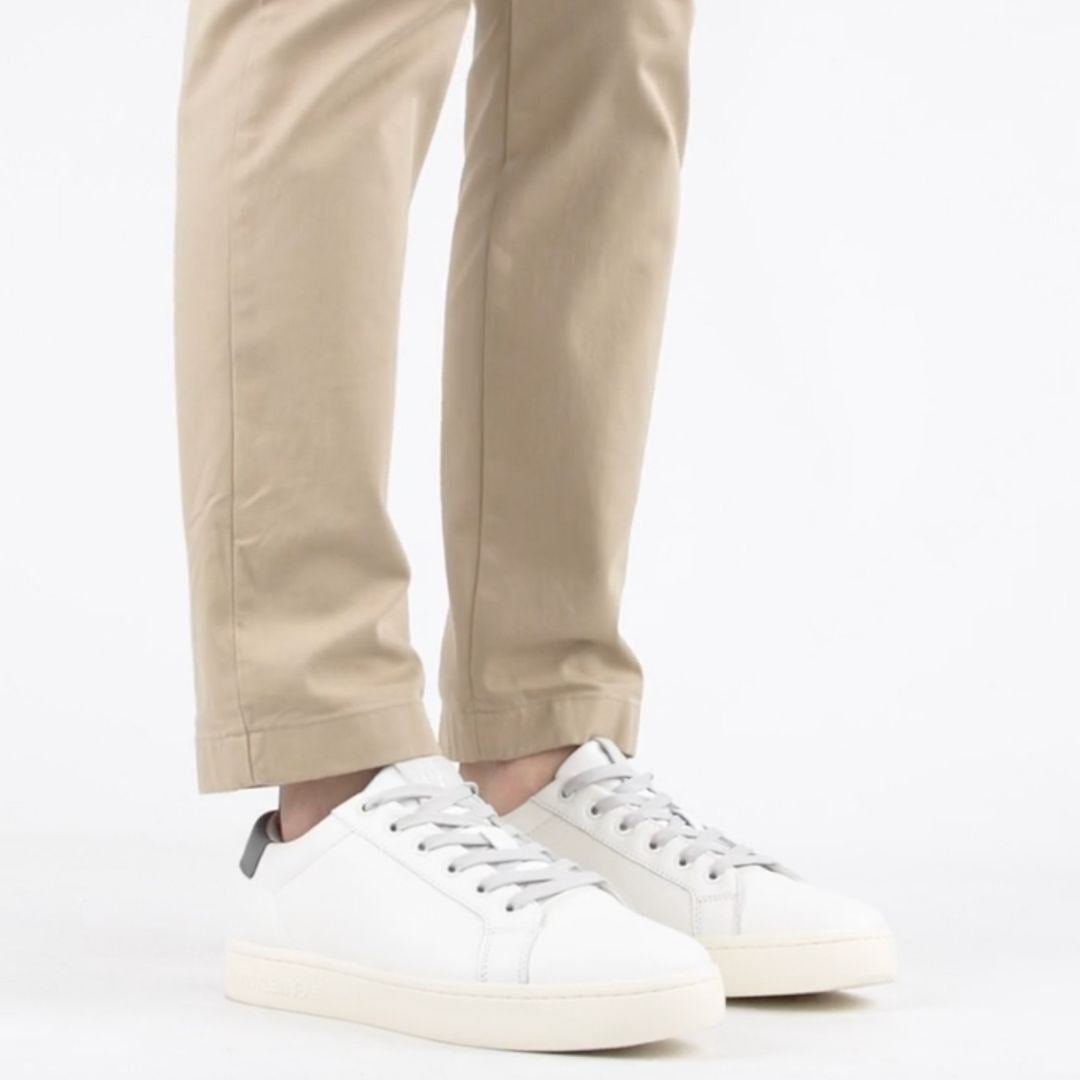 Calvin Klein Jeans Leather Classic Cupsole YM0YM01164-WHT