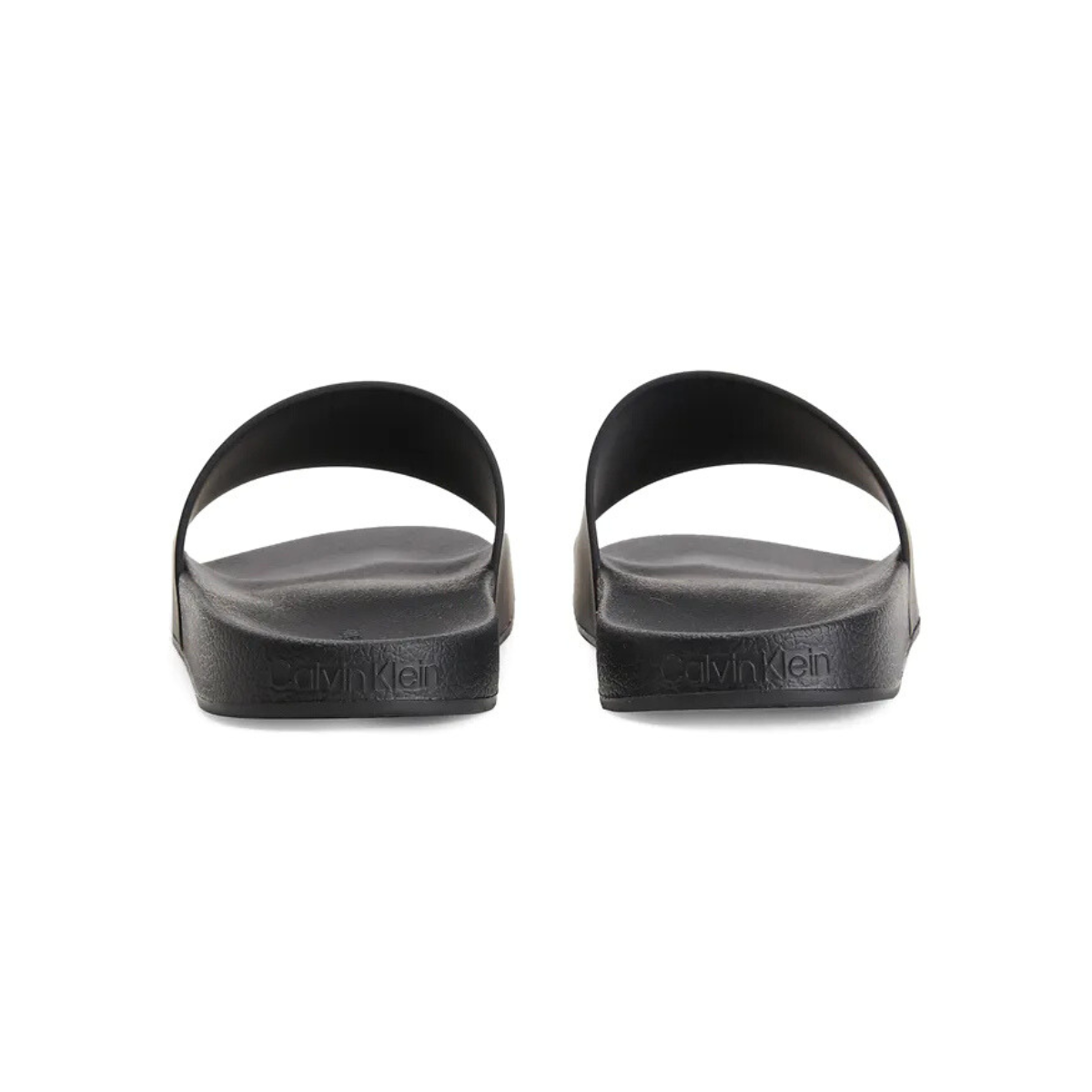 Calvin Klein logo Pool Slide BLK