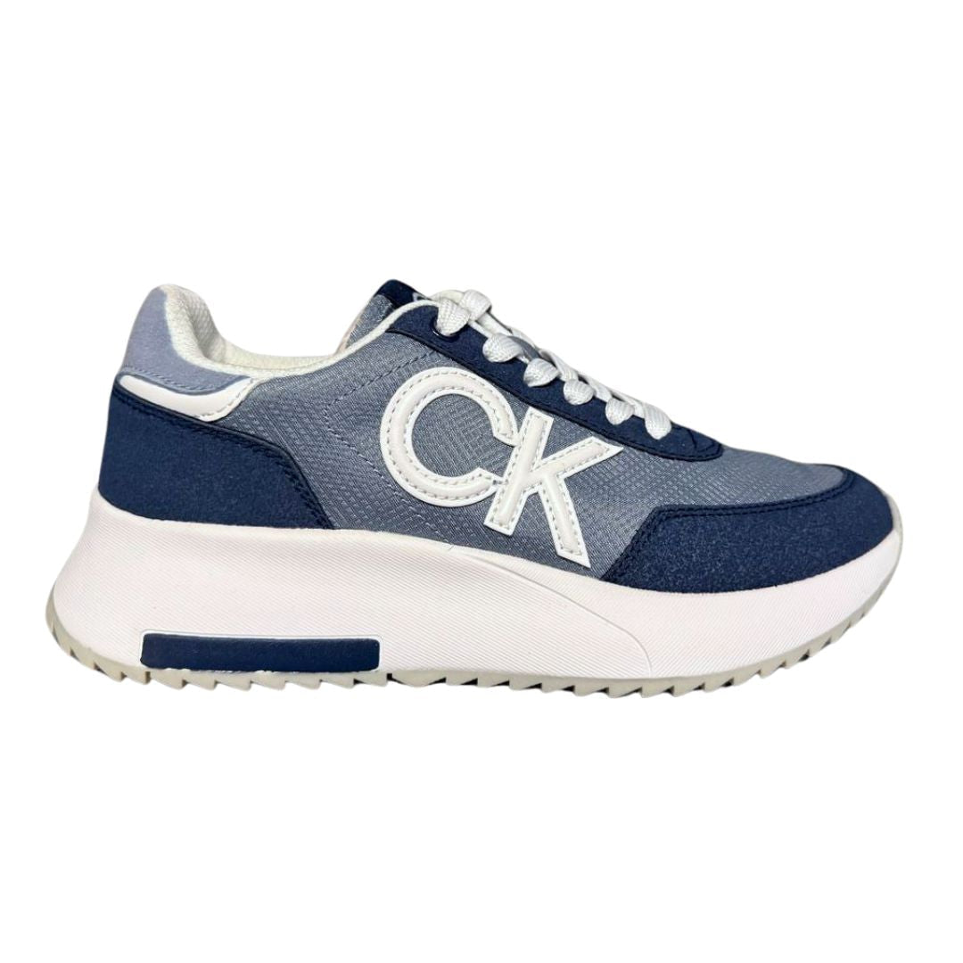 Calvin Klein Piero Sneakers Women - BLUWHT - 36 / Blue/ White
