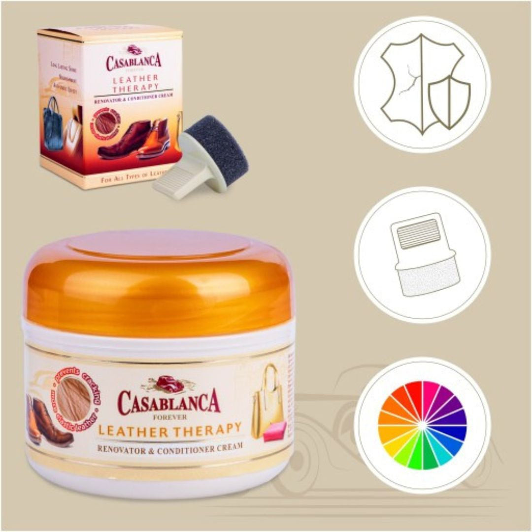 Casablanca Leather Cream Special Care LEATHER THERAPY - 200ml / Leather Therapy