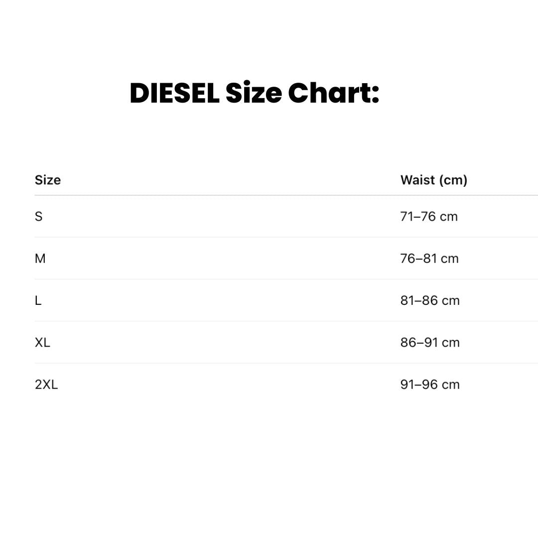 DIESEL Umbx Damien Boxer Briefs 3 Pack Men