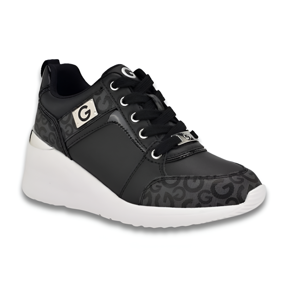 GBG Los Angeles Luxjury Sneakers Women - BLK - Black / 36