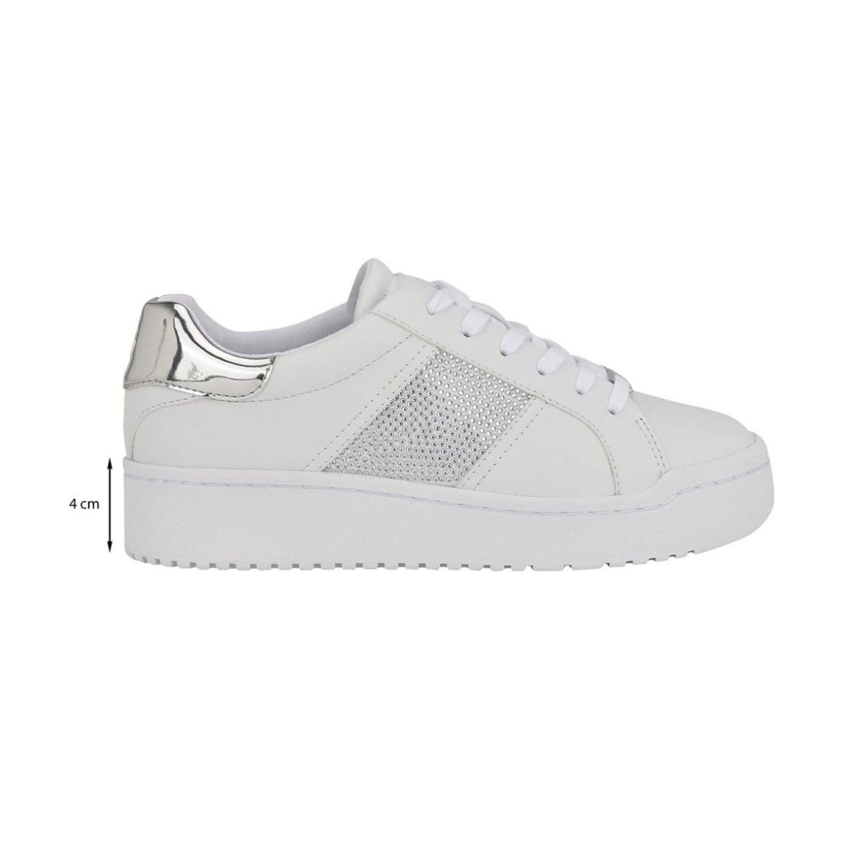 GBG Los Angeles Merana Sneakers Women - WHTSLV