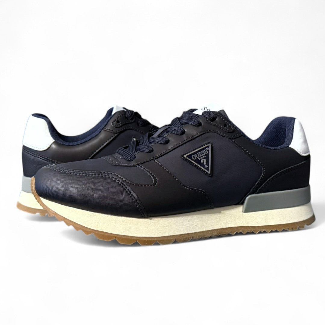 GUESS Asteli Sneakers Men - NVYGRY - Dark Navy / 40 / M