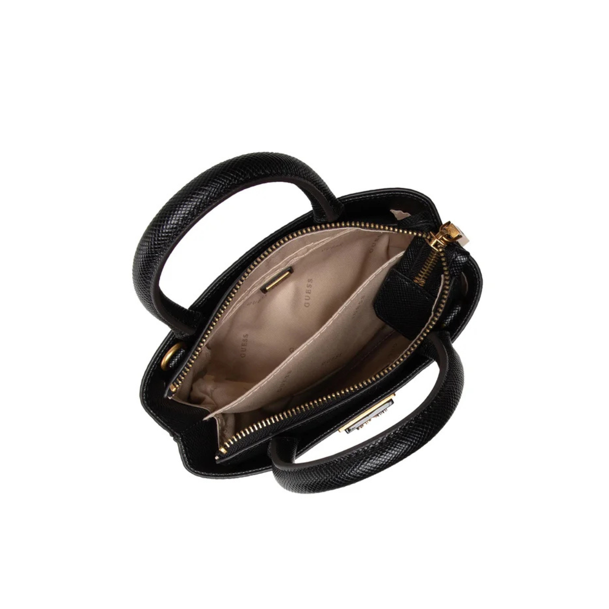 GUESS Cordelia Mini Satchel -BRN - Brown