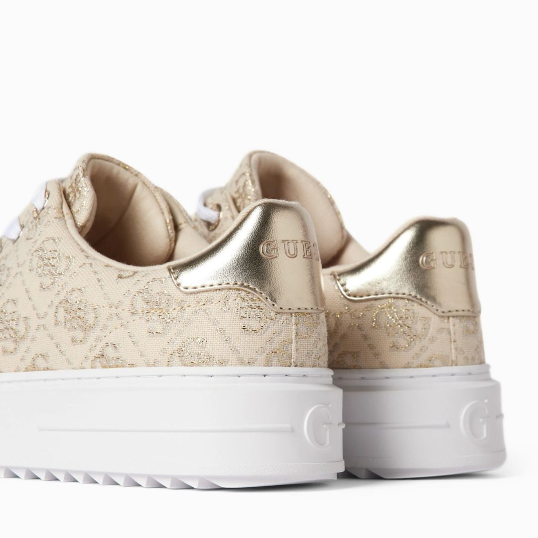 GUESS Denesa 4G Logo Sneakers - BEG