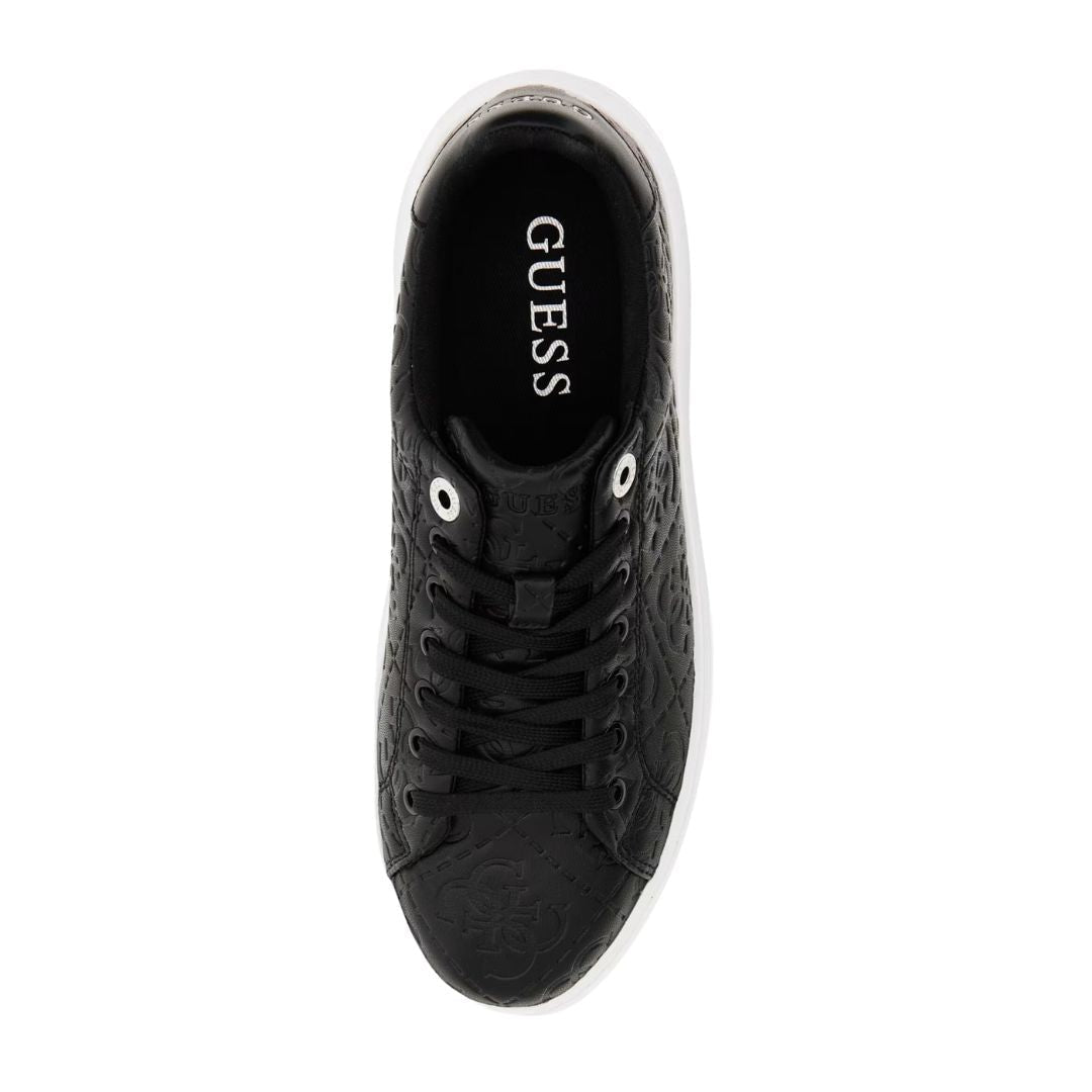 GUESS Denesa Embossed 4G Logo Sneakers - BLK