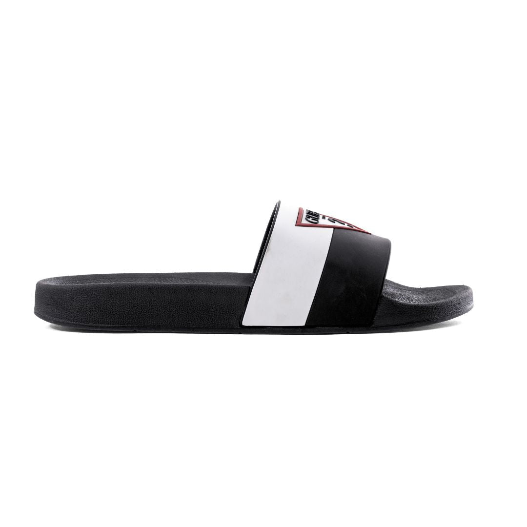 GUESS Eroman Slides Men - BLKWHT
