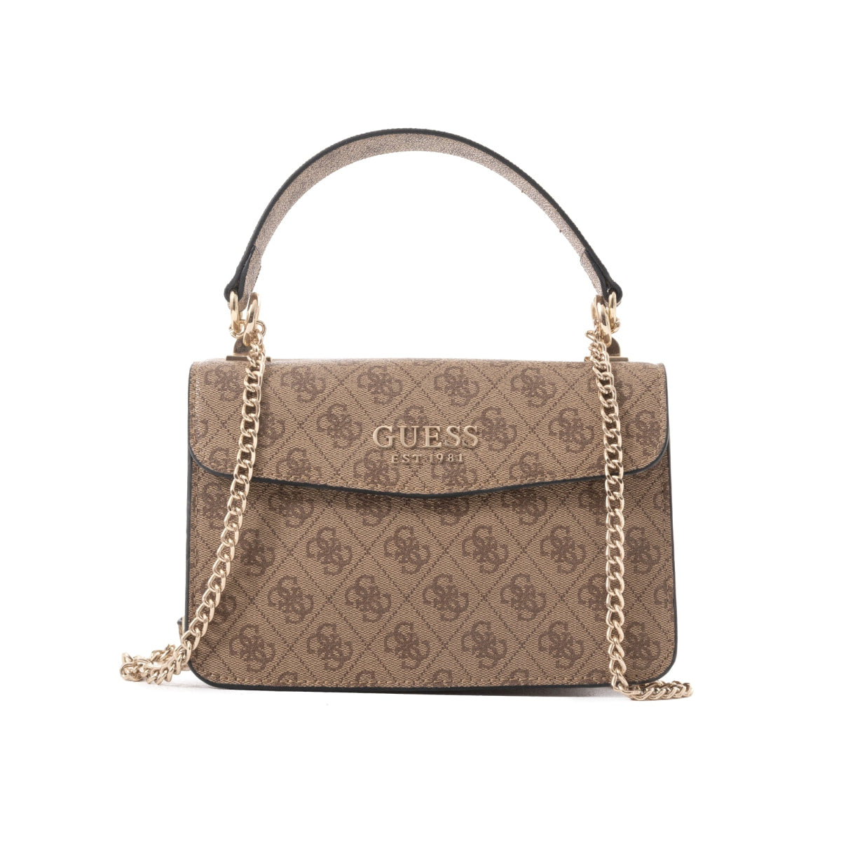 GUESS Evelune Convertible Xbody Flap - BEG - Beige