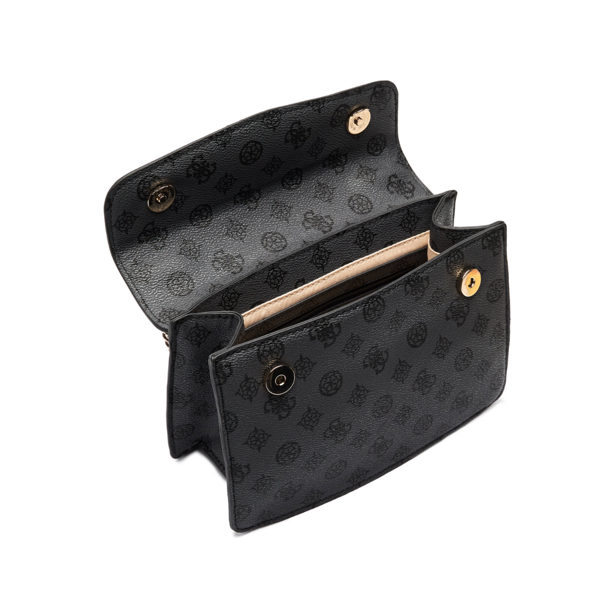 GUESS Evelune Convertible Xbody Flap - GRY - Gray