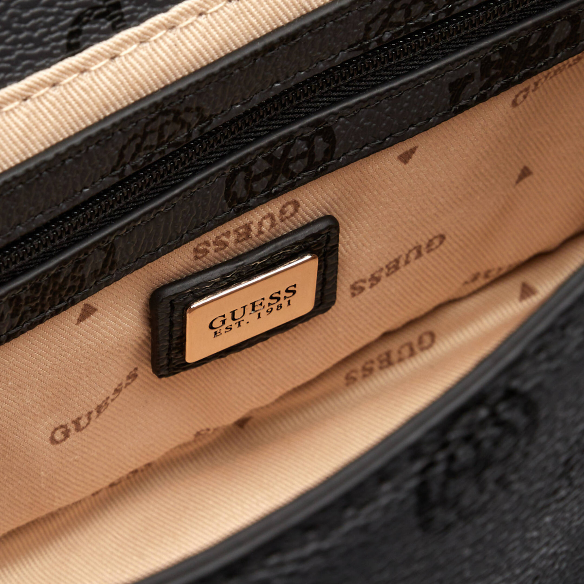 GUESS Evelune Convertible Xbody Flap - GRY - Gray