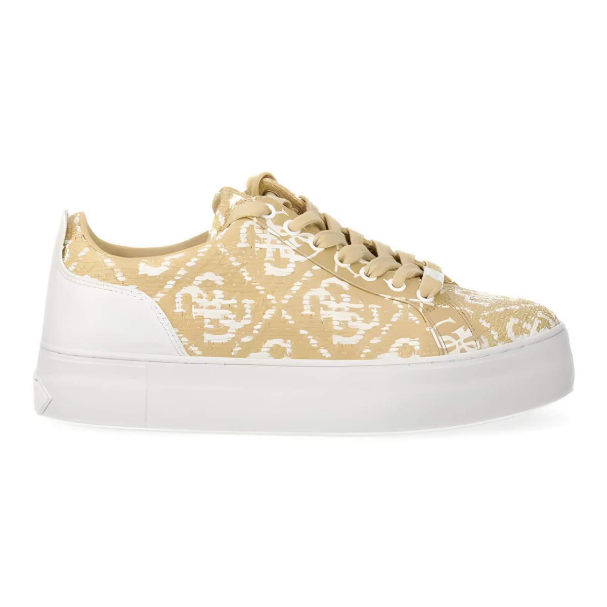 GUESS Giamia Flatform Sneakers Women - BEG - Beige / 36 / M