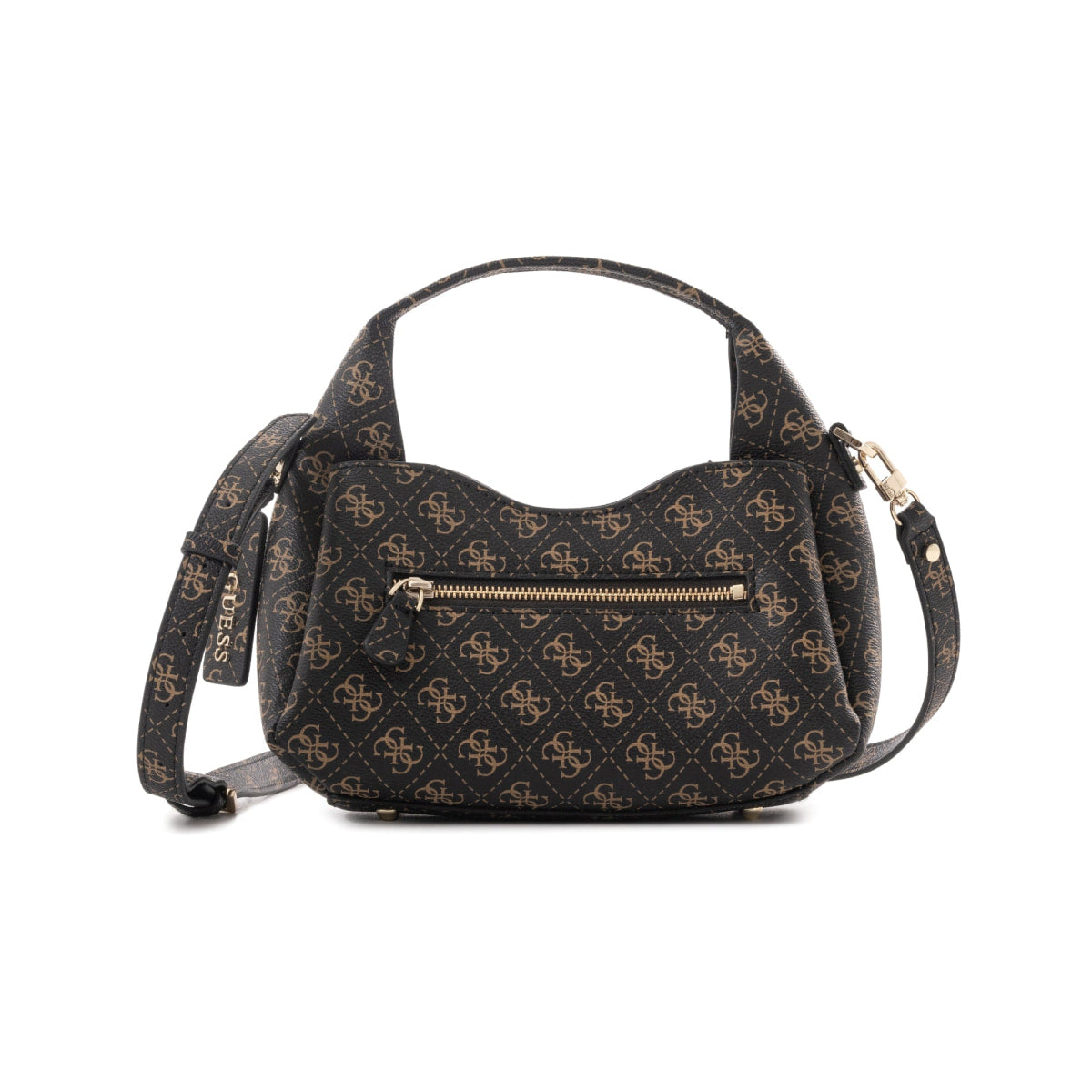 GUESS Iwona Top Zip Women Bag - BRN - Brown