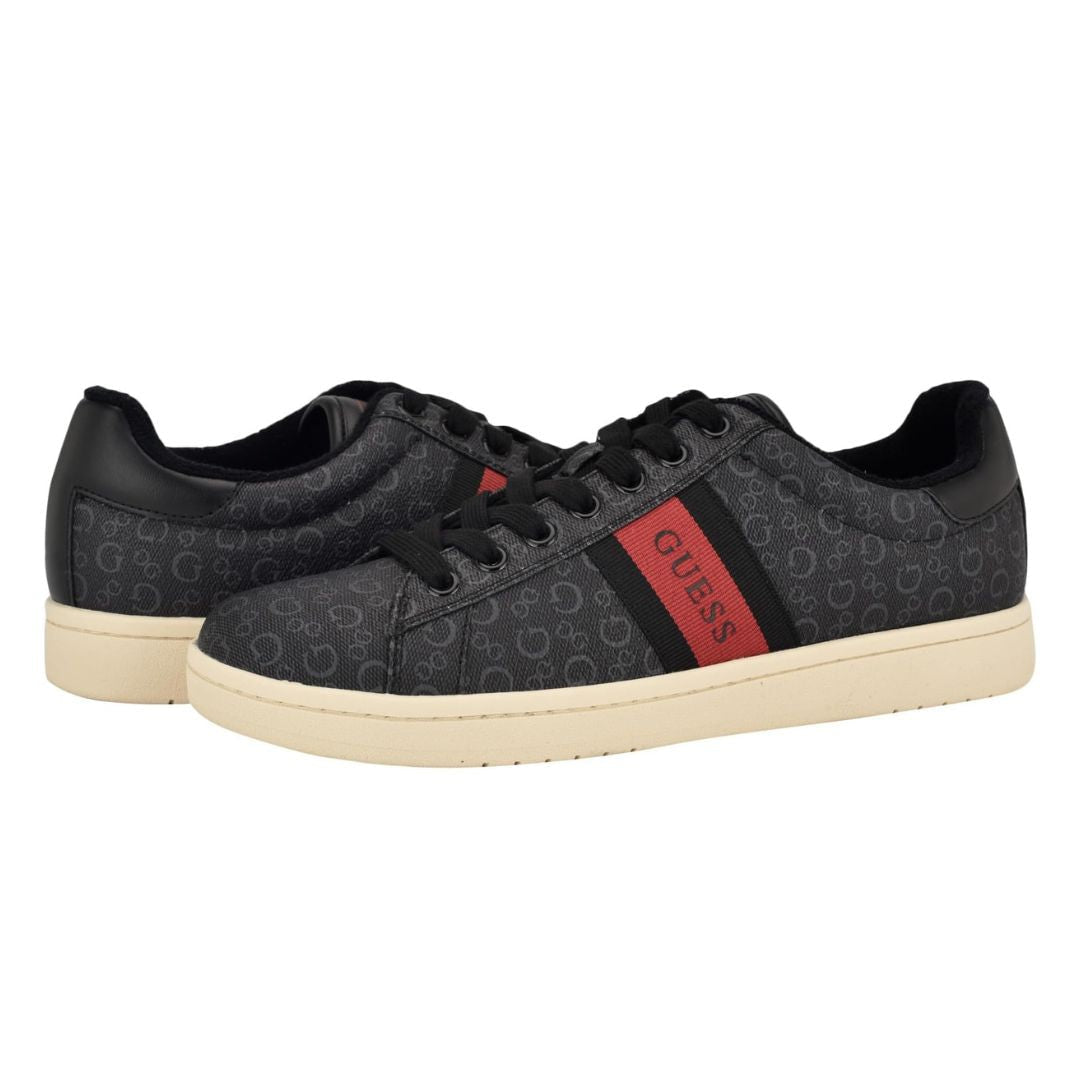 Guess Lomynz Monogram Sneakers Men - BLK - Black / 39