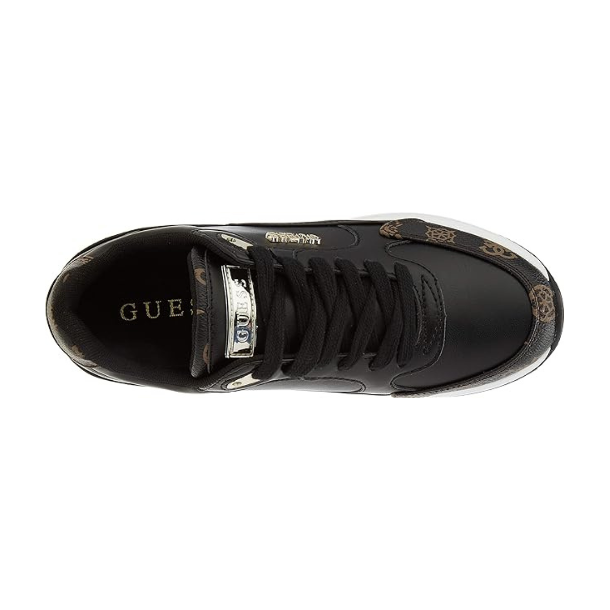 GUESS Moxea 4G Logo Sneakers - BLKGLD