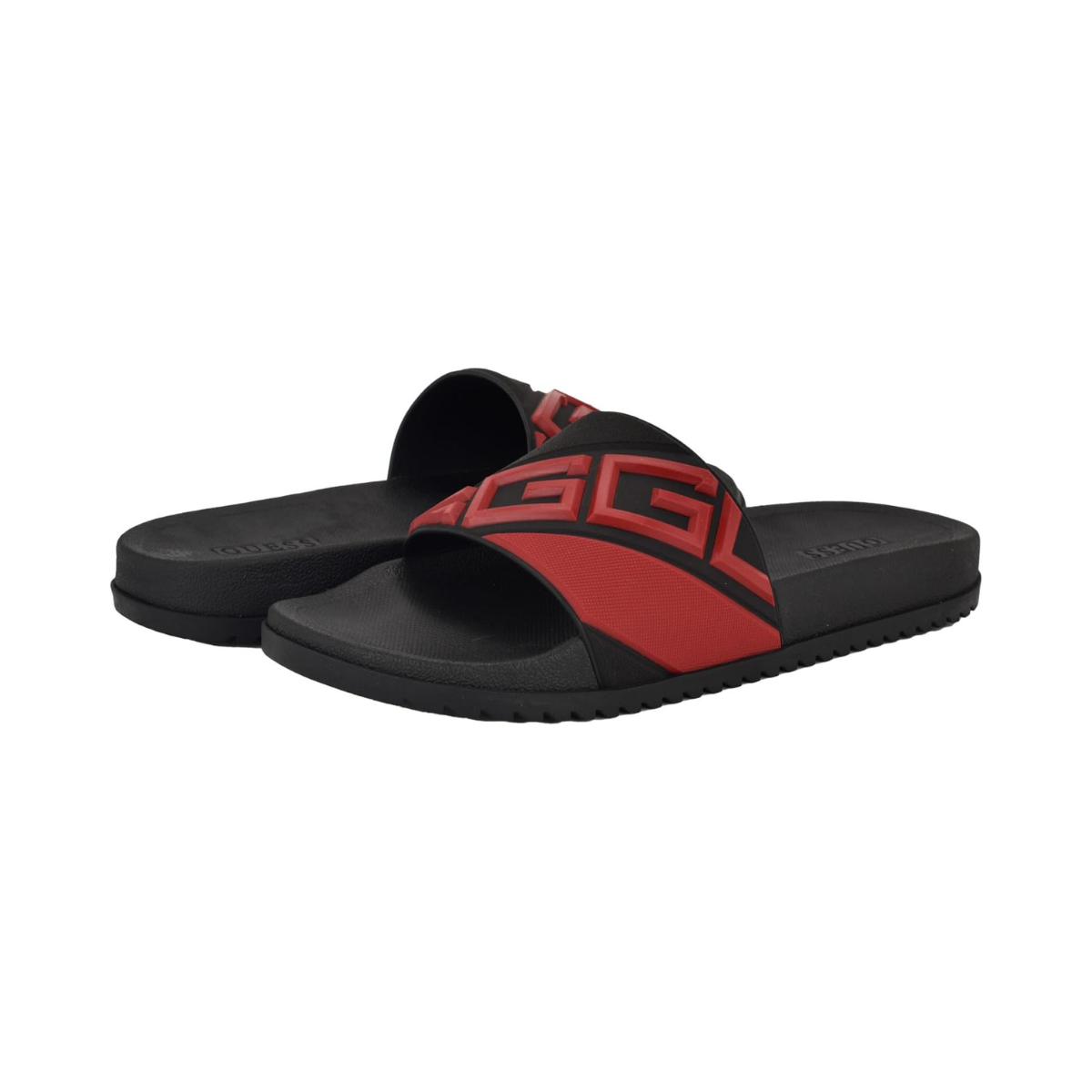 GUESS Odent Men’s Slides BLKRED