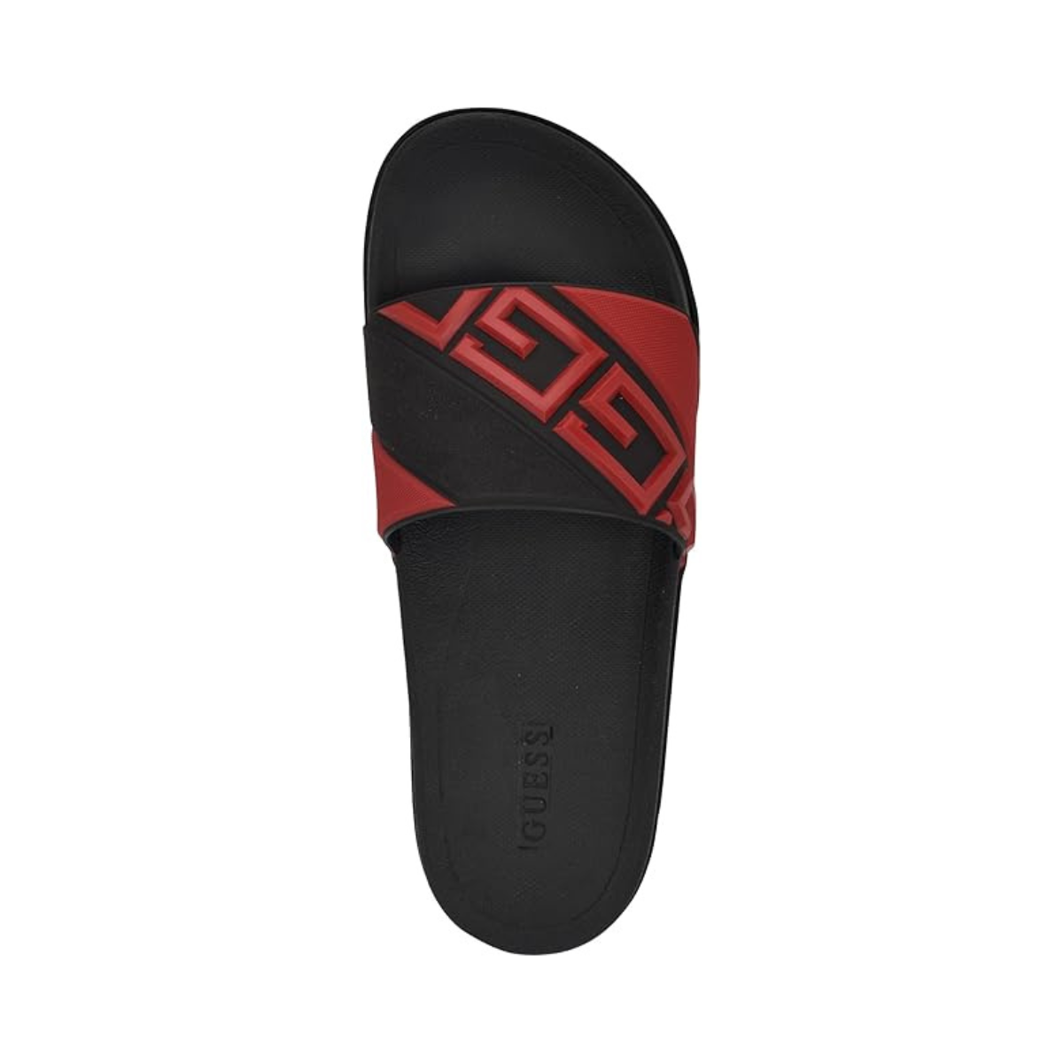 GUESS Odent Men’s Slides BLKRED