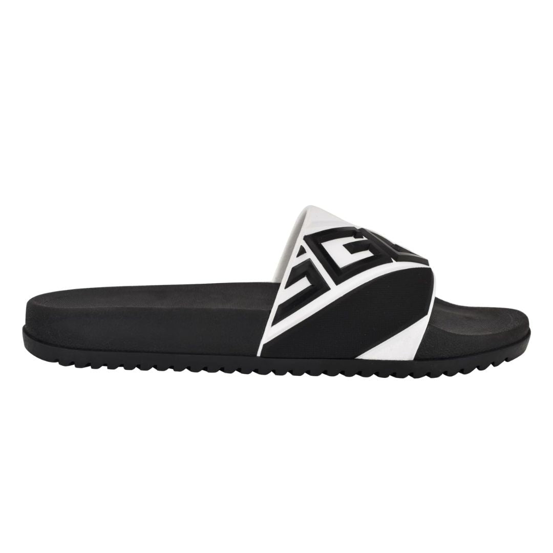 GUESS Odent Men’s Slides BLKWHT