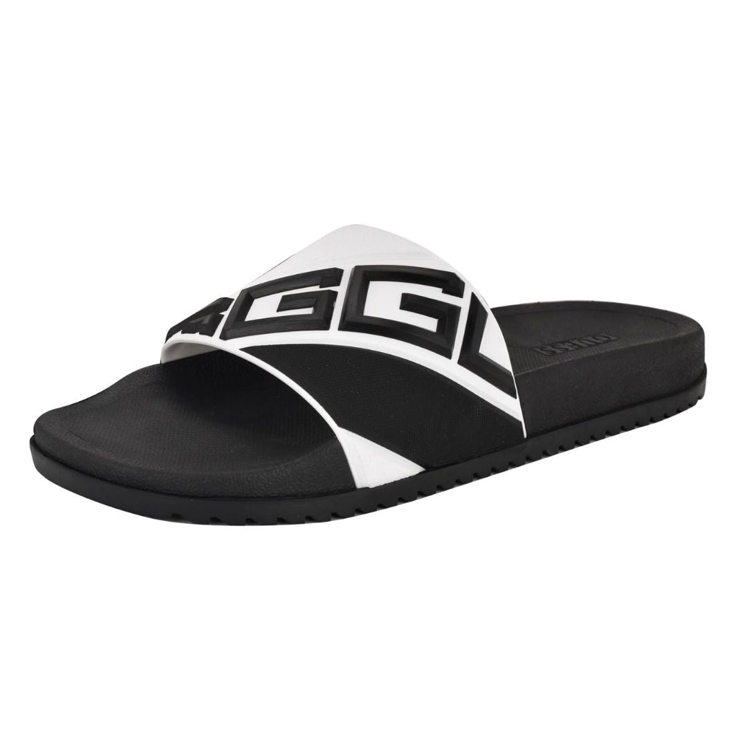GUESS Odent Men’s Slides BLKWHT