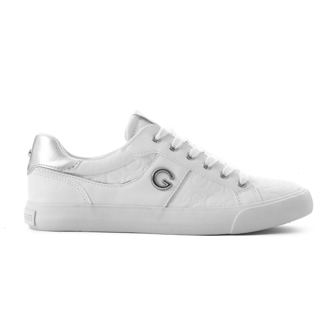 GUESS Olanda Monogram Sneakers Women - WHT - White / 36