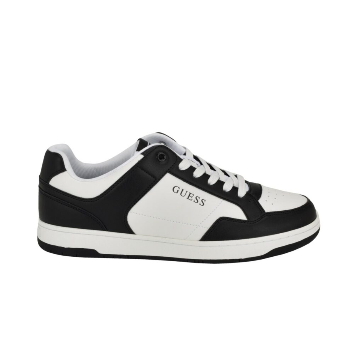 GUESS Tinz Two-Tone Sneakers - WHTBLK - White/ Black / 40 / M