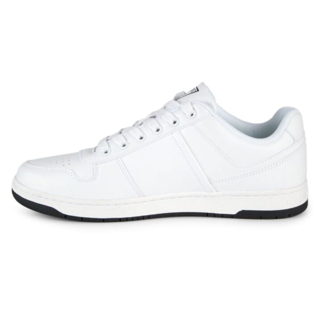 GUESS Tursan Perforated Low Top Sneakers Men - WHT