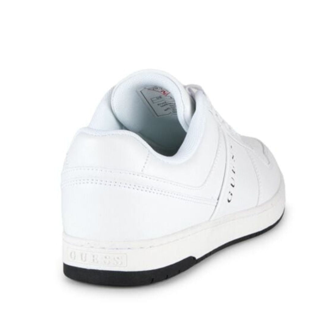 GUESS Tursan Perforated Low Top Sneakers Men - WHT