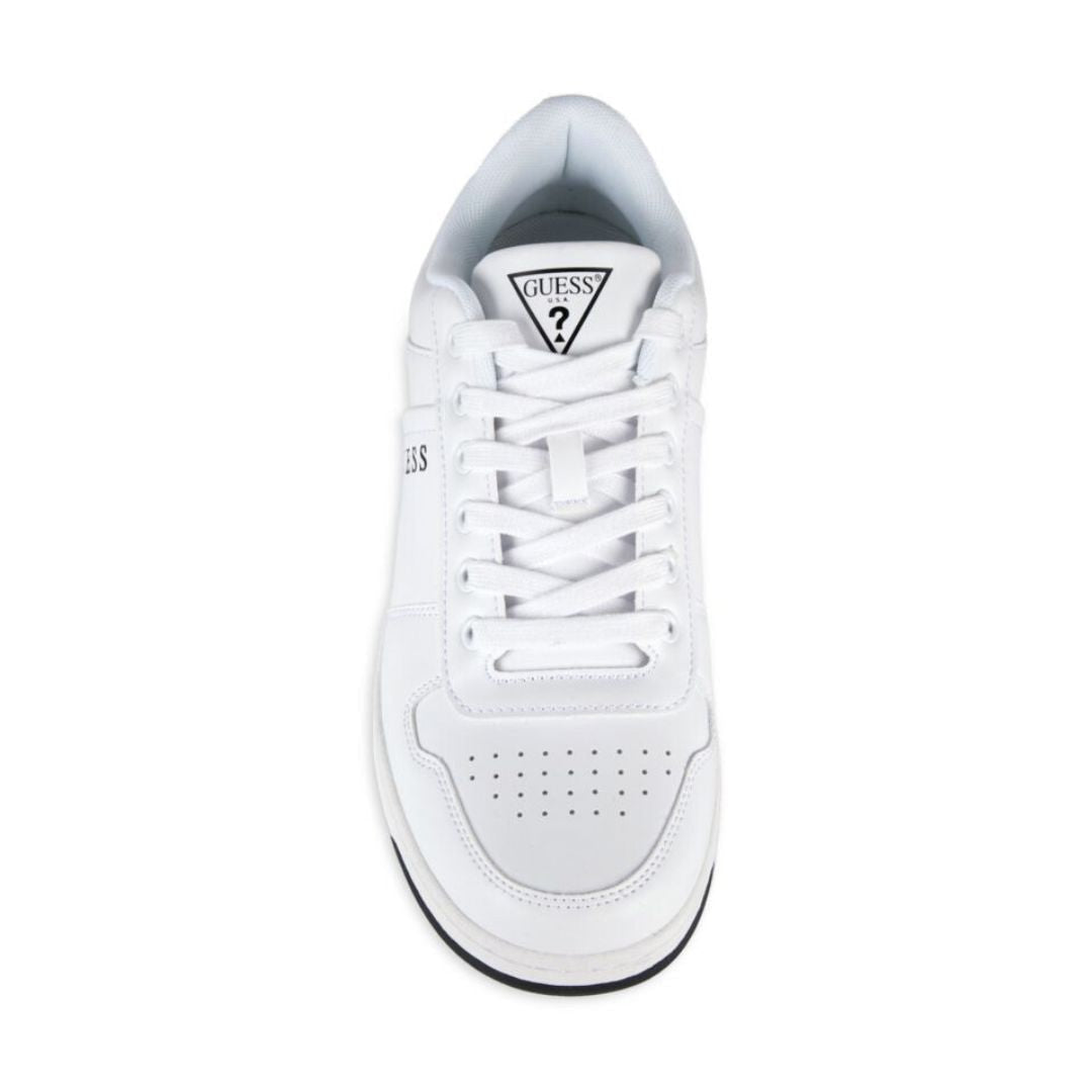 GUESS Tursan Perforated Low Top Sneakers Men - WHT