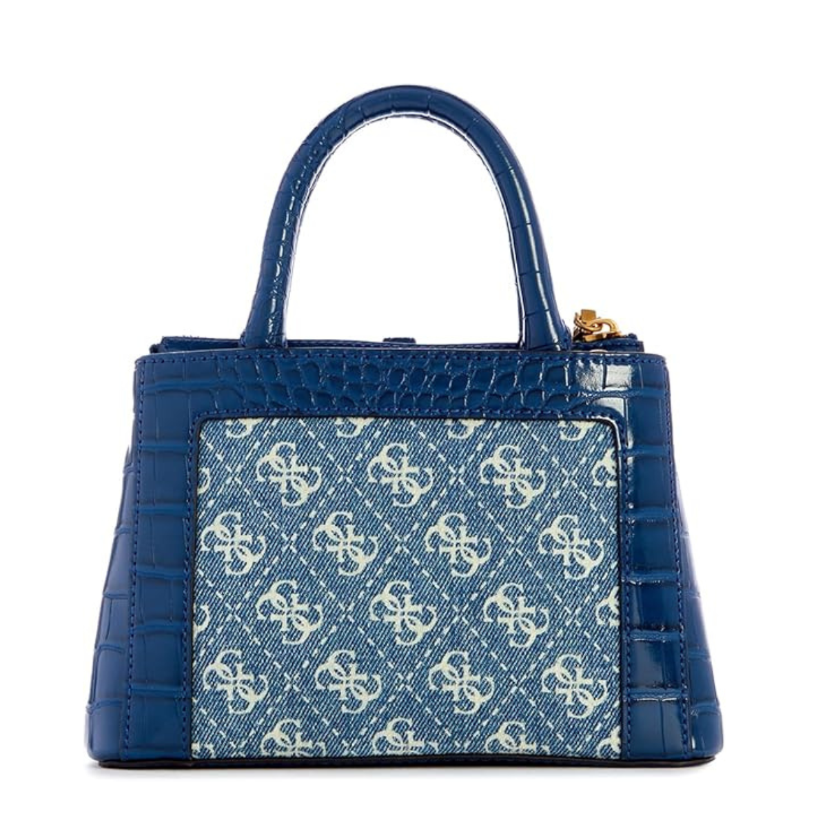 GUESS womens G JAMES LOGO Handbag BLU - Blue
