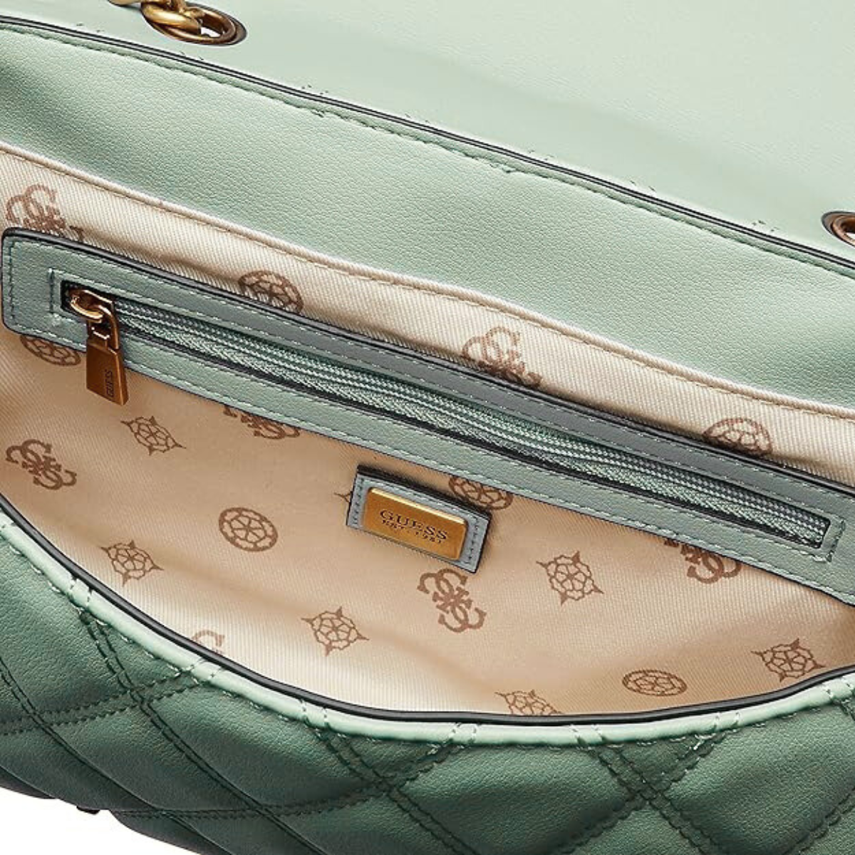 GUESS Womens Triana Micro Mini Micro Mini-MNT - Mint Green