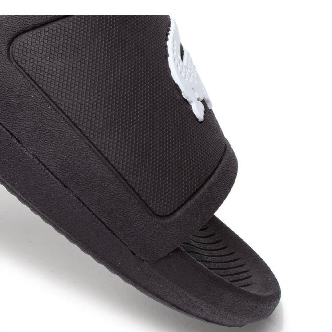 Lacoste Croco Slide 119 1 CMA 7-37CMA0018312-BLK