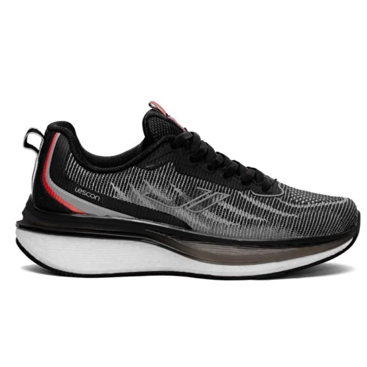 LESCON Fiji 2 Professional Running-BLK - Black / 38
